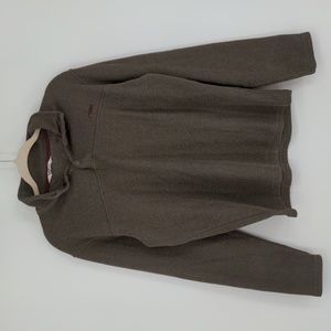 Mountain Khakis Sweater Jacket Men's Pop Top Pullover Olive‎ Green Size Small